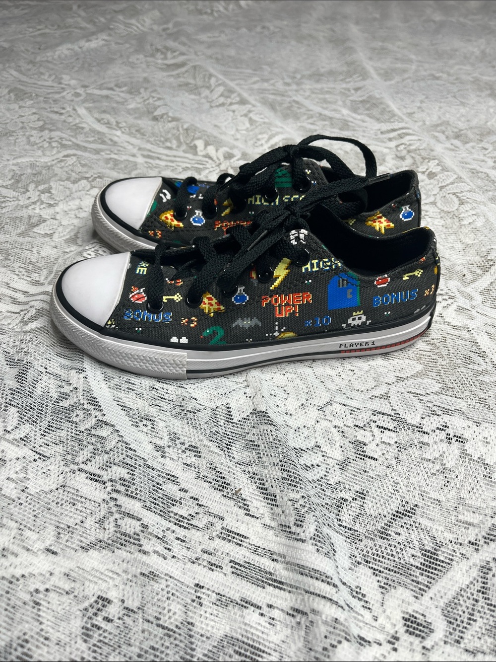 Converse Gamer Chuck Taylor All Star Low Top Little Big Kids Size 1